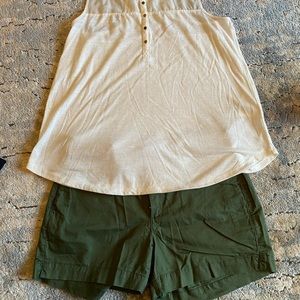 Olive Green Old Navy Everyday shorts